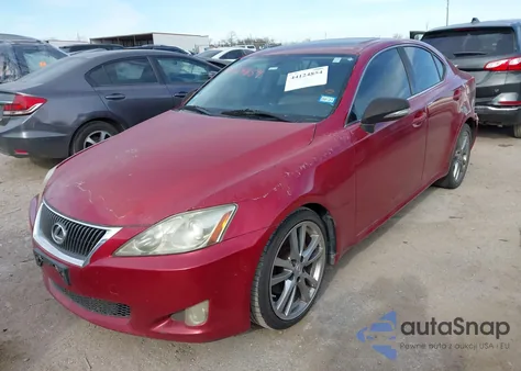 2009 Lexus Is 250 из США, поврежденный, VIN JTHBK262392087674